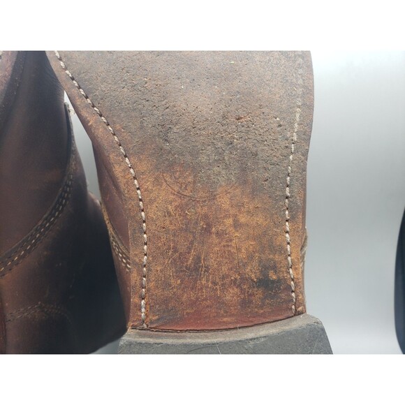 Wolverine 1000 Mile Men 9.5 Plain-Toe Original Boot - Brown - Picture 15 of 16